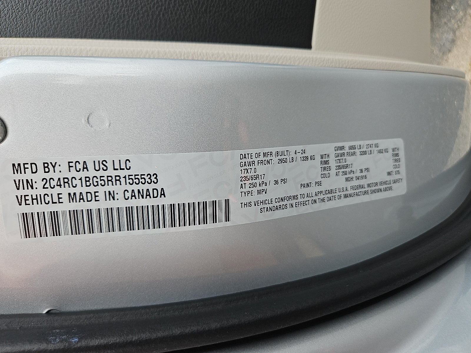 2024 Chrysler Pacifica Touring L