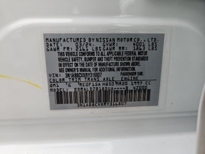 2024 Nissan Sentra SV
