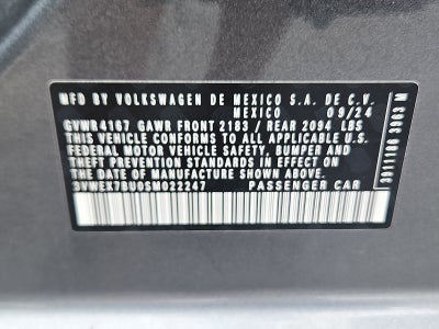 2025 Volkswagen Jetta SE