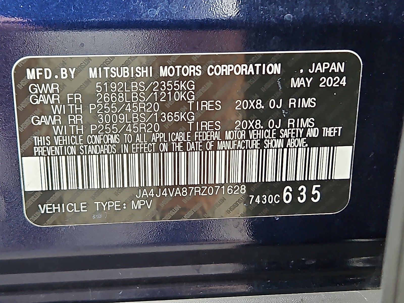 2024 Mitsubishi Outlander SE