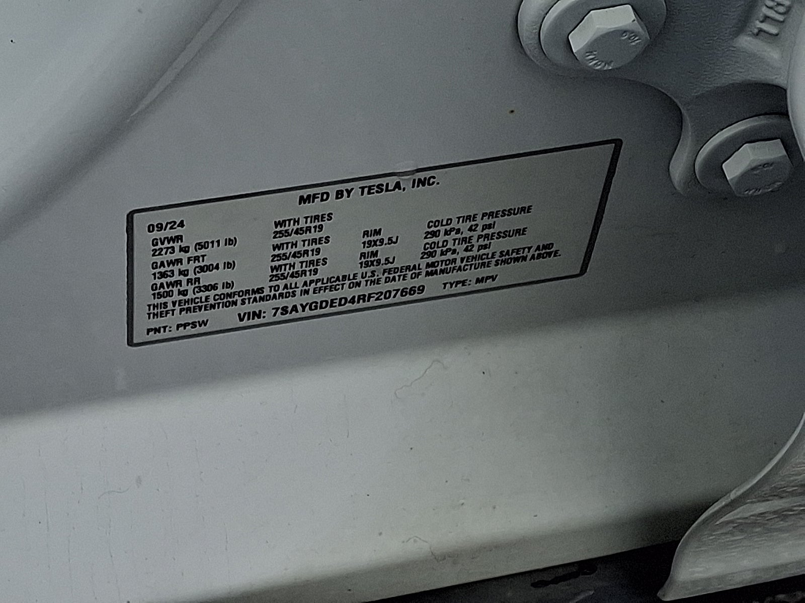 2024 Tesla Model Y Long Range
