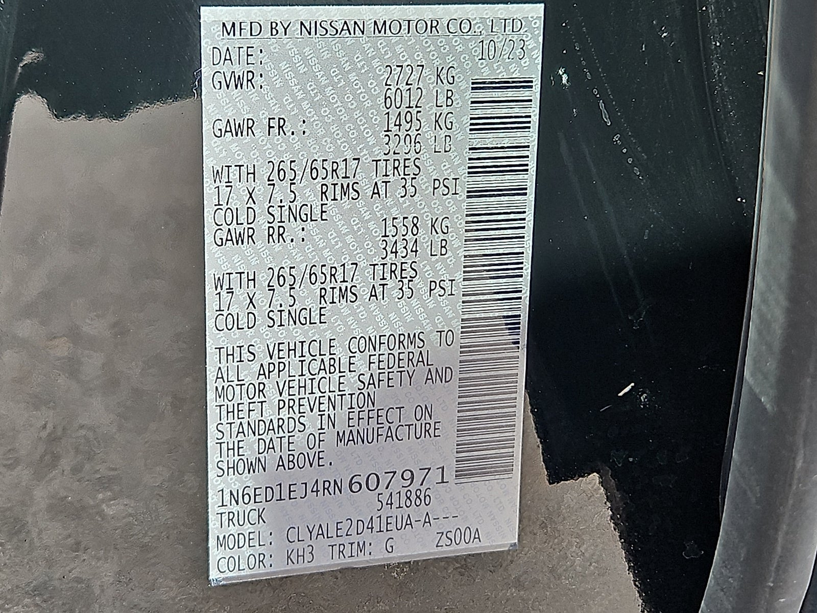 2024 Nissan Frontier SL