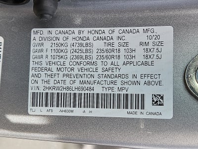 2020 Honda CR-V EX-L