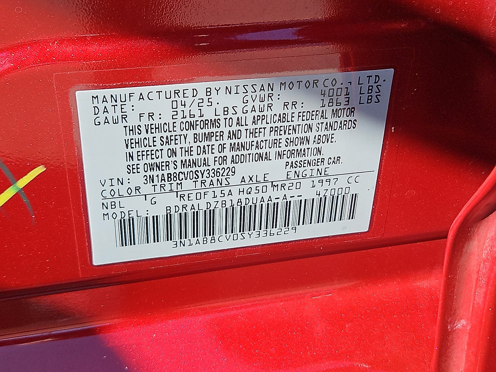 2025 Nissan Sentra SV