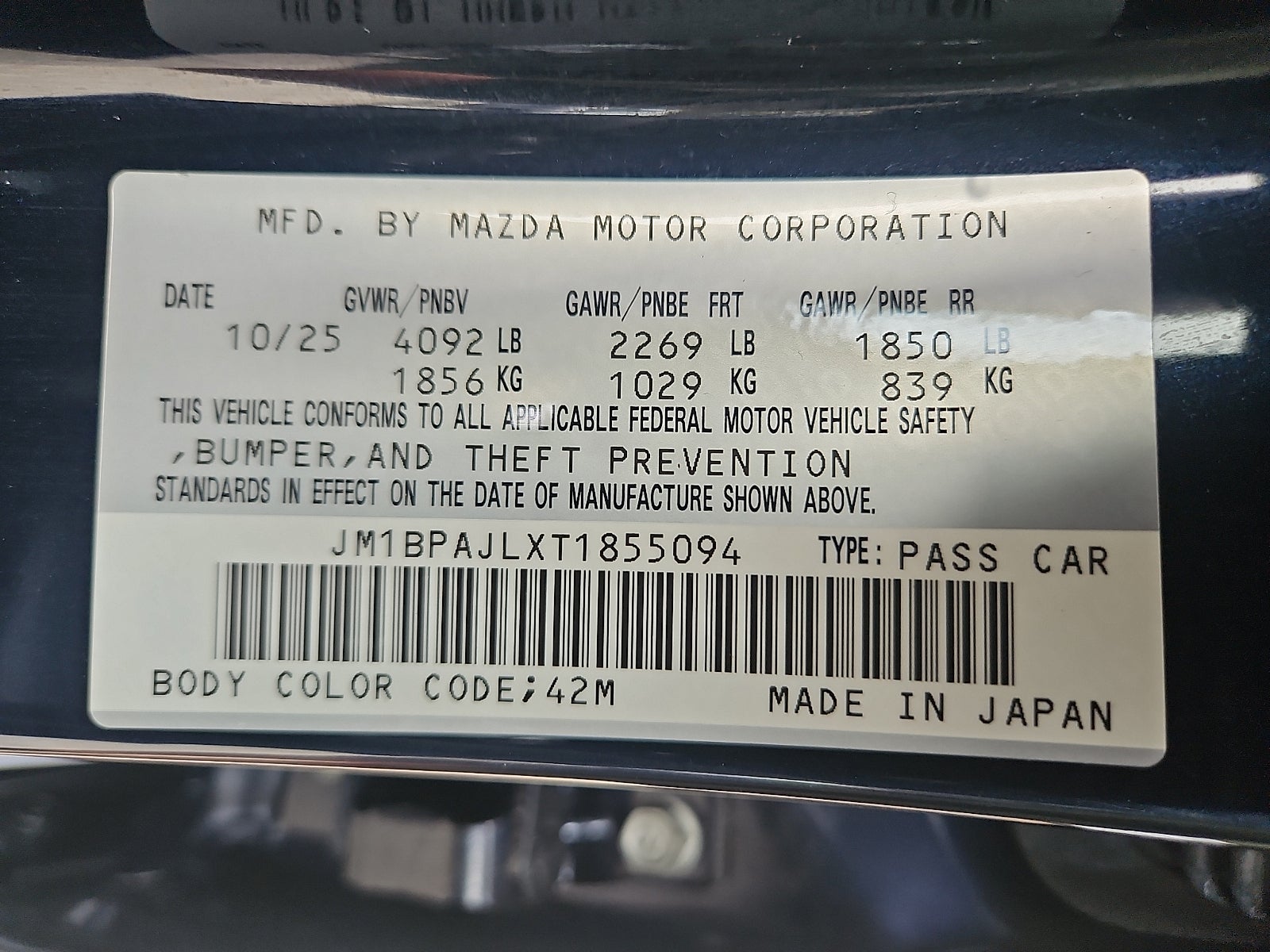 2026 Mazda Mazda3 Hatchback 2.5 S