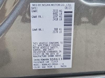 2024 Nissan Altima SV Intelligent AWD