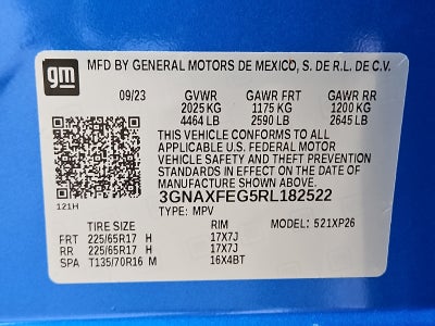2024 Chevrolet Equinox FWD 1FL