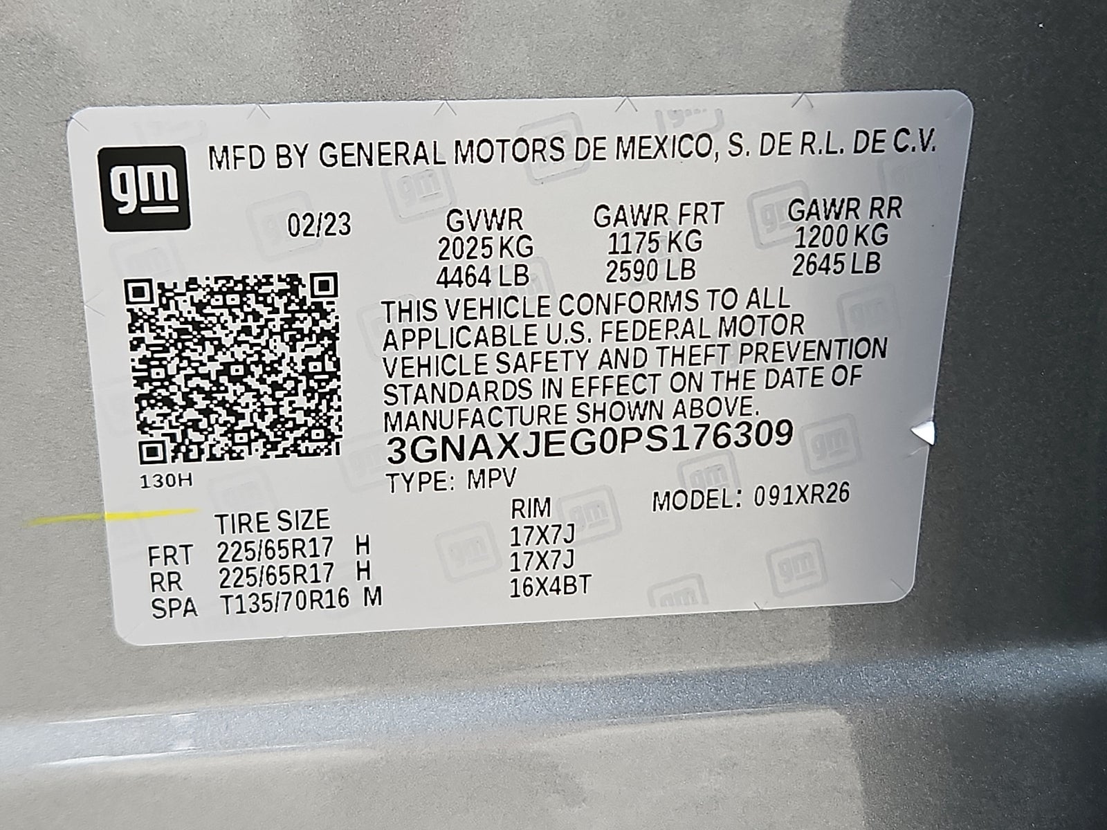 2023 Chevrolet Equinox FWD 2FL