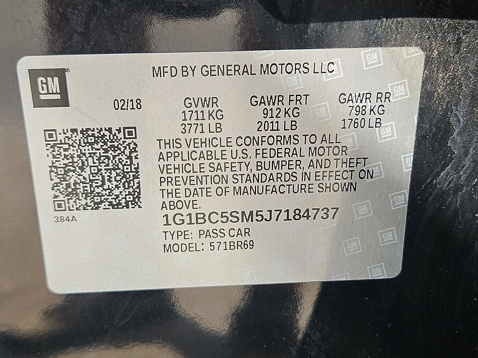2018 Chevrolet Cruze LS