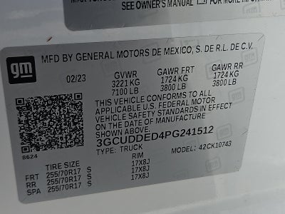 2023 Chevrolet Silverado LT