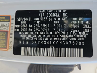 2022 Kia Sorento LX