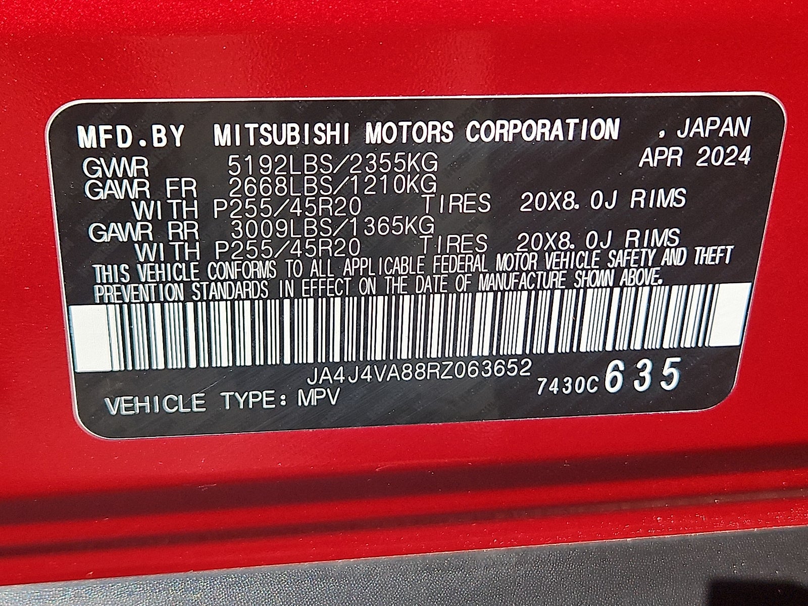 2024 Mitsubishi Outlander SE Black Edition w/Pano Roof